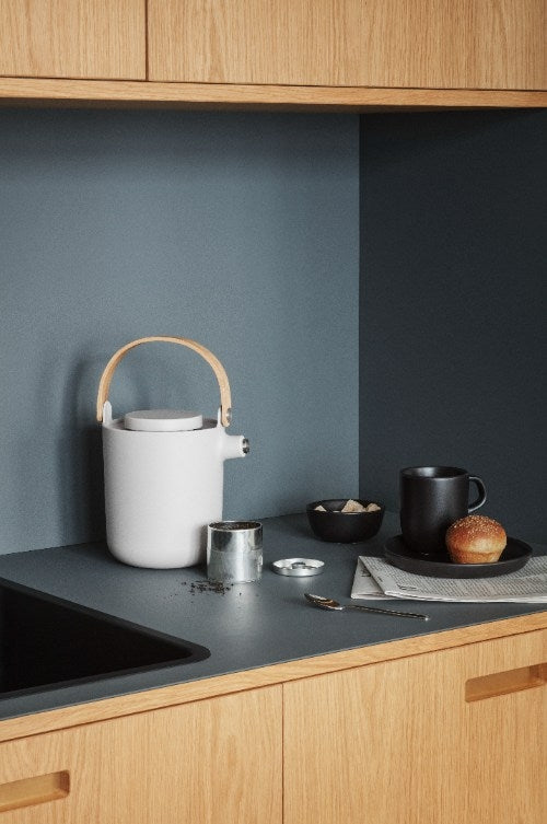 Vacuüm Thermoskan met Theefilter, 1 L, Sand - Eva Solo | Nordic Kitche