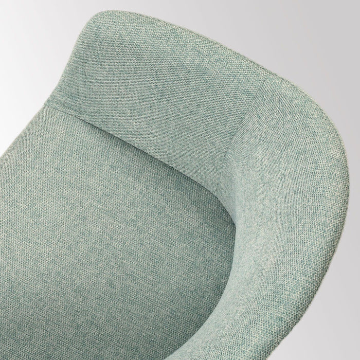 Nolon Nena-Otis Eetkamerstoelen Set van 2 - Zacht Groen - Houten Poten