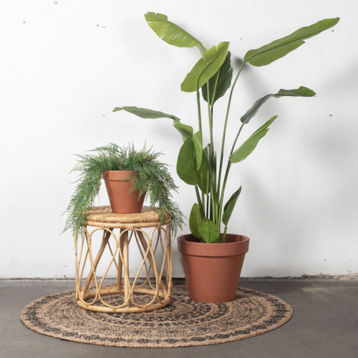 Giga Meubel - Salontafel Helena Naturel Ø43 - Rotan