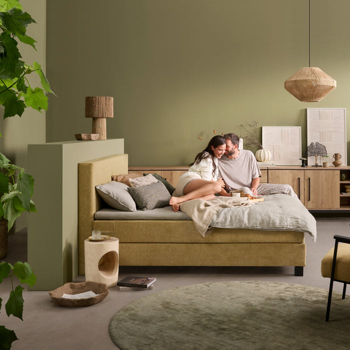 Light & Living Light&living Schaal S|2 Ø30x9+Ø50x9 cm BABUR grijs