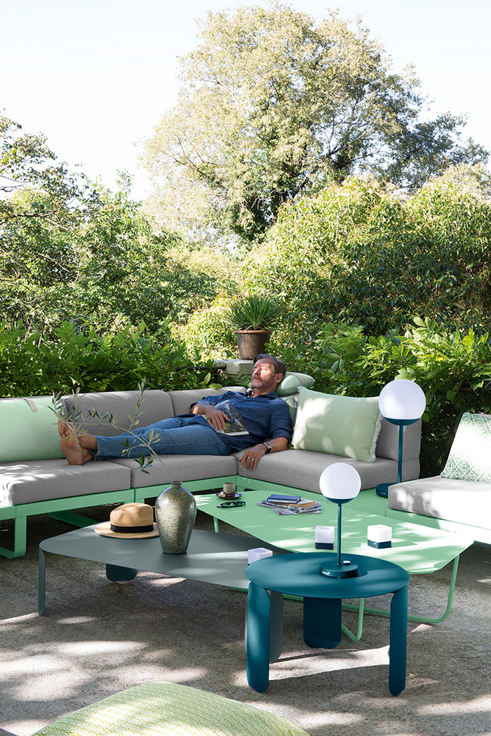 Fermob Mooon tafellamp - h 41 cm - bleu acapulco