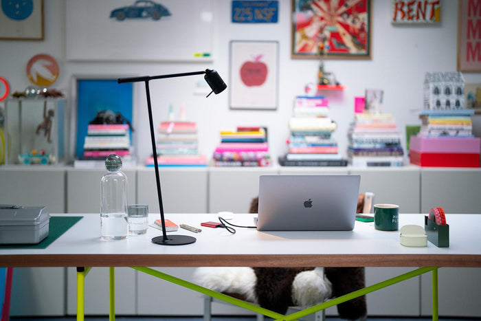 One bureaulamp LED oplaadbaar Heavy Metal