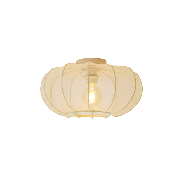 Light & Living - Plafonnière PLUMALIA - Ø40x21cm - Beige