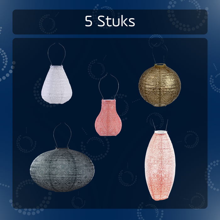 Lumiz Solar tuinverlichting Villandry Set - 5 stuks