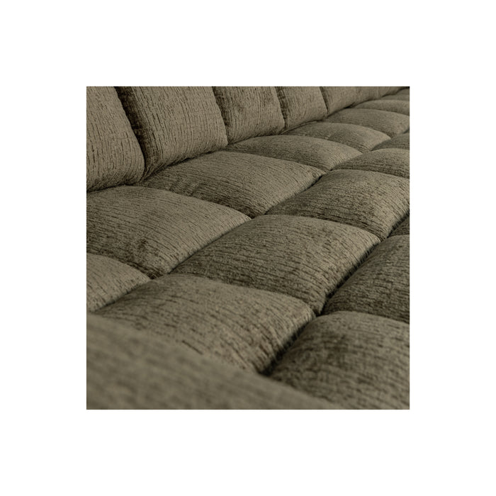 WOOOD Second Date Chaise Longue Rechts - Structure Velvet - Bonsai