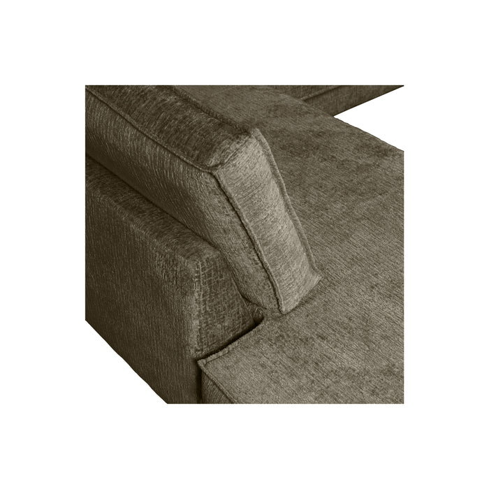 WOOOD Hoekbank Links Rodeo - Velvet - Bonsai - 85x266x213