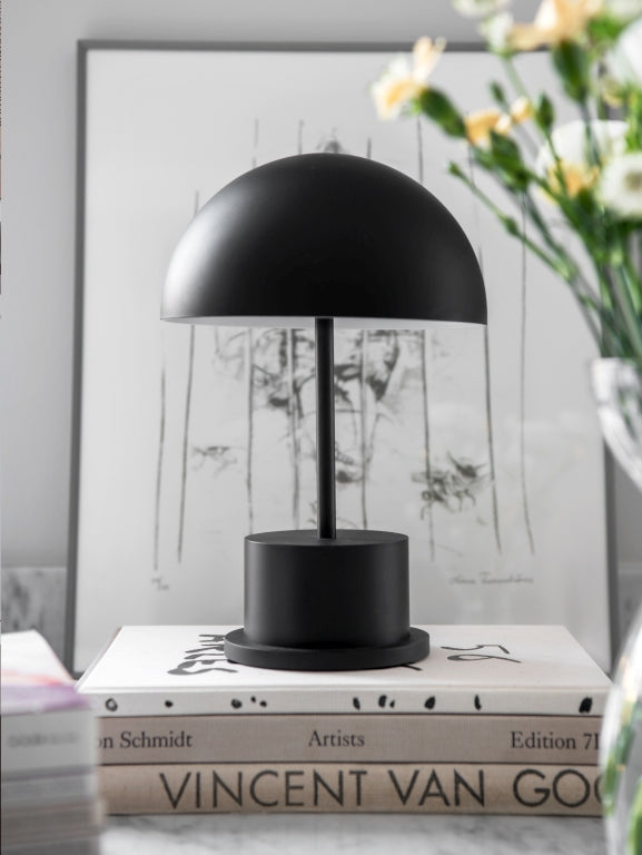 Printworks Oplaadbare Tafellamp - Riviera - Zwart