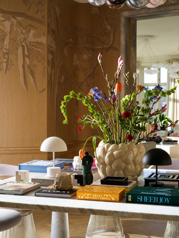 Printworks Oplaadbare Tafellamp - Riviera - Wit