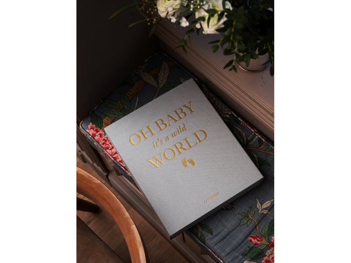 Printworks Fotoalbum - Baby it's a Wild World - Grijs