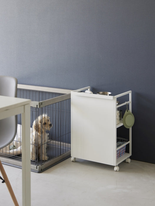 Yamazaki Keukentrolley - 2 niveaus - Tower - Wit