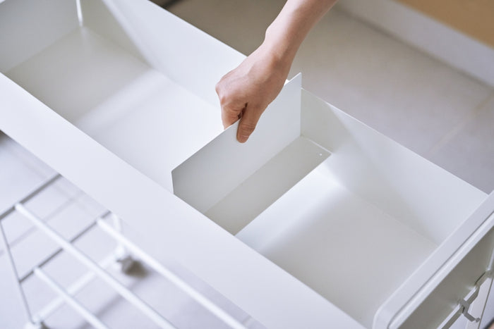 Yamazaki Opbergrek met Wielen - Tower - Zwart