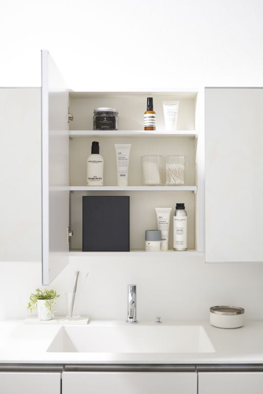 Yamazaki Zelfklevend Badkamer Prullenbakje - Tower - Zwart