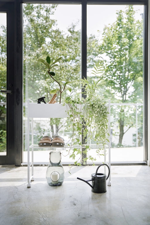 Yamazaki Opbergrek met Wielen - Tower - Zwart