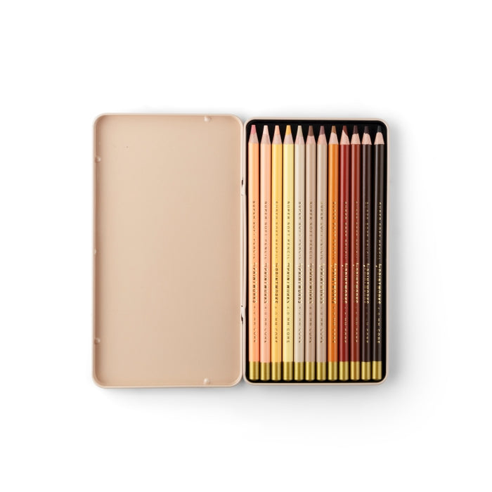 Printworks 12 Kleurpotloden - Huidskleur | Skintone