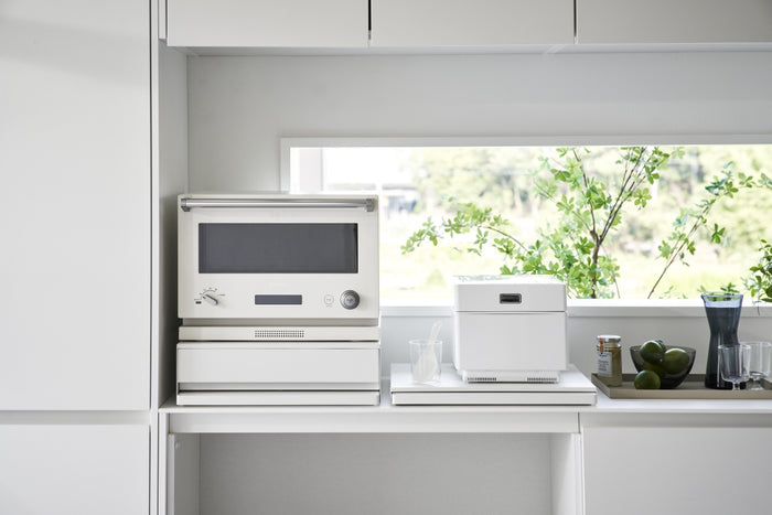 Yamazaki Uitschuifbare Keukenplateau en Lade - Tower - Wit