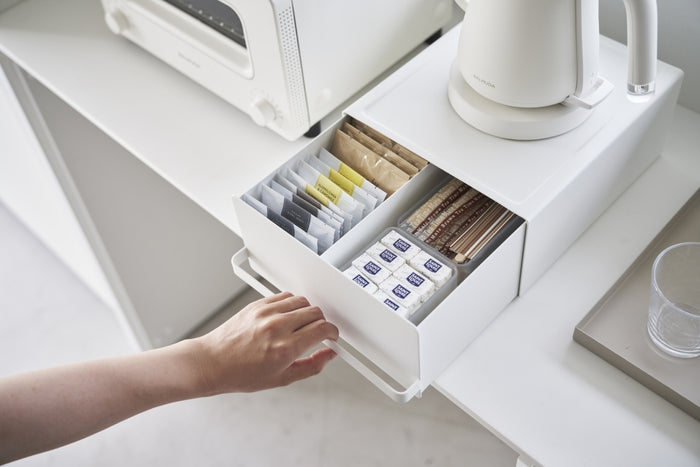 Yamazaki Uitschuifbare Keukenlade - Tower - Wit