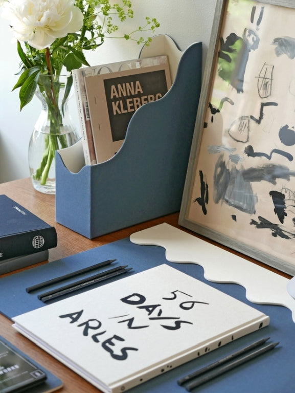 Printworks Bureau Onderlegger - Petrol|Creme