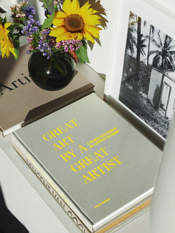 Printworks Frame Boek - Great Art - Tekenmap - Beige