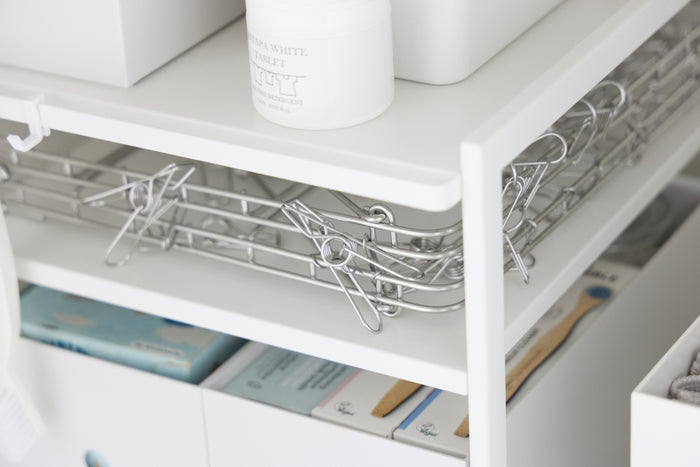 Yamazaki Keukenkast Organizer - 3 niveaus - Tower - Wit