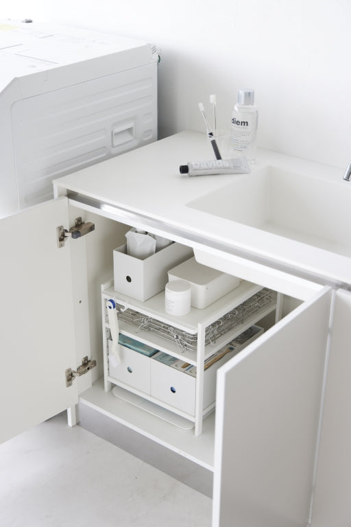 Yamazaki Keukenkast Organizer - 3 niveaus - Tower - Wit