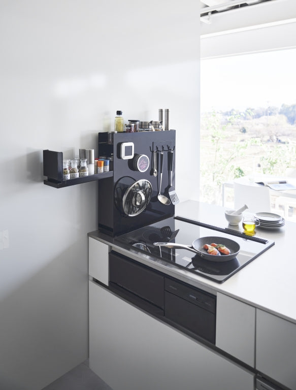 Yamazaki Kruiden- en Olierek Uitschuifbaar - 2 niveaus - Tower - Zwart