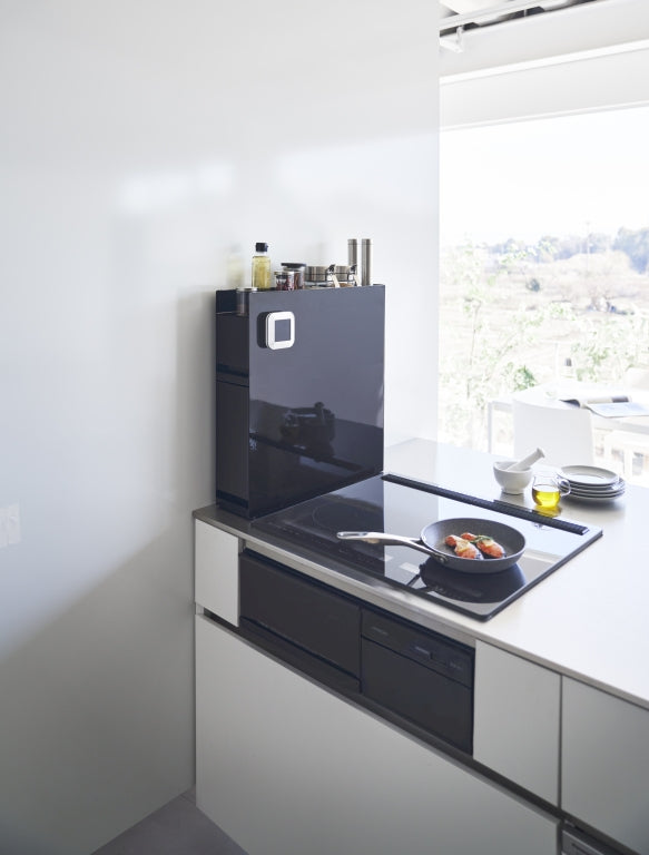 Yamazaki Kruiden- en Olierek Uitschuifbaar - 2 niveaus - Tower - Zwart