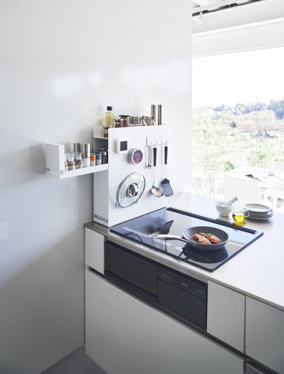 Yamazaki Kruiden- en Olierek Uitschuifbaar - 2 niveaus - Tower - Wit