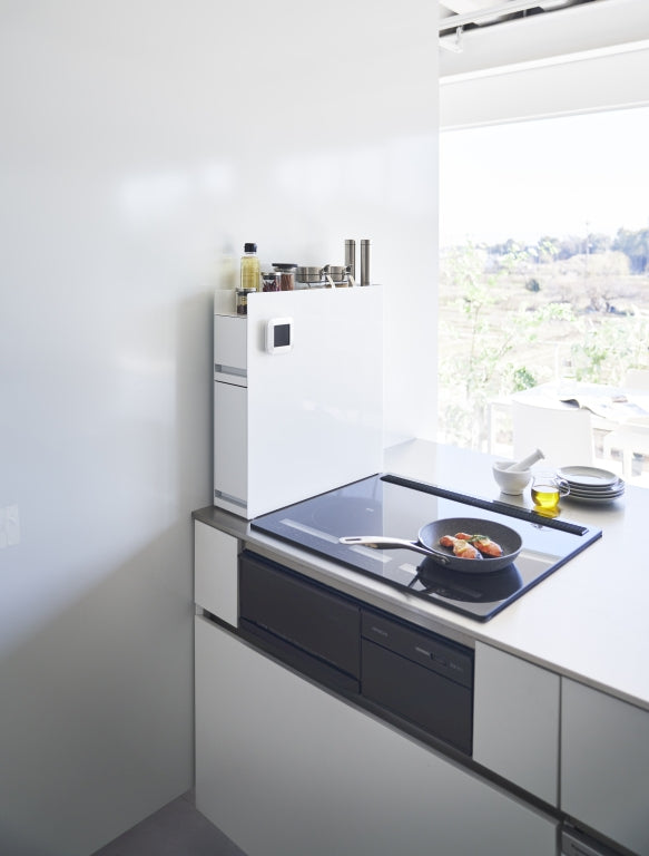 Yamazaki Kruiden- en Olierek Uitschuifbaar - 2 niveaus - Tower - Wit