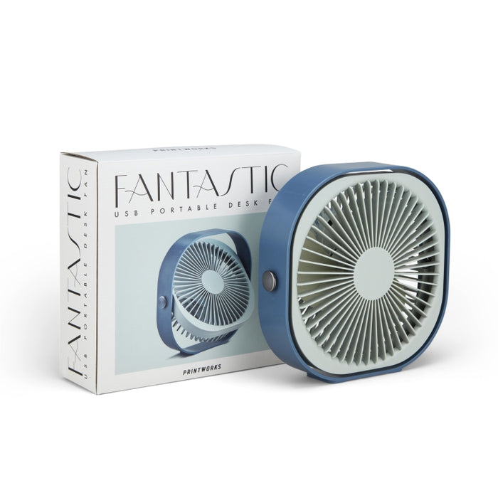 Printworks Tafelventilator - Fantastic - Blauw