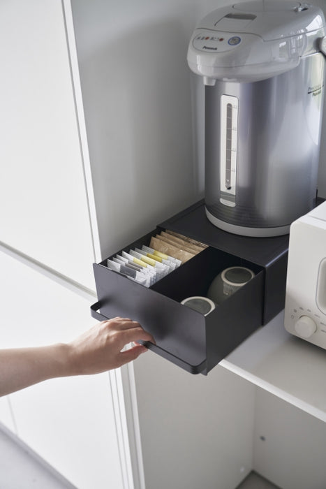 Yamazaki Uitschuifbare Keukenlade - Tower - Zwart