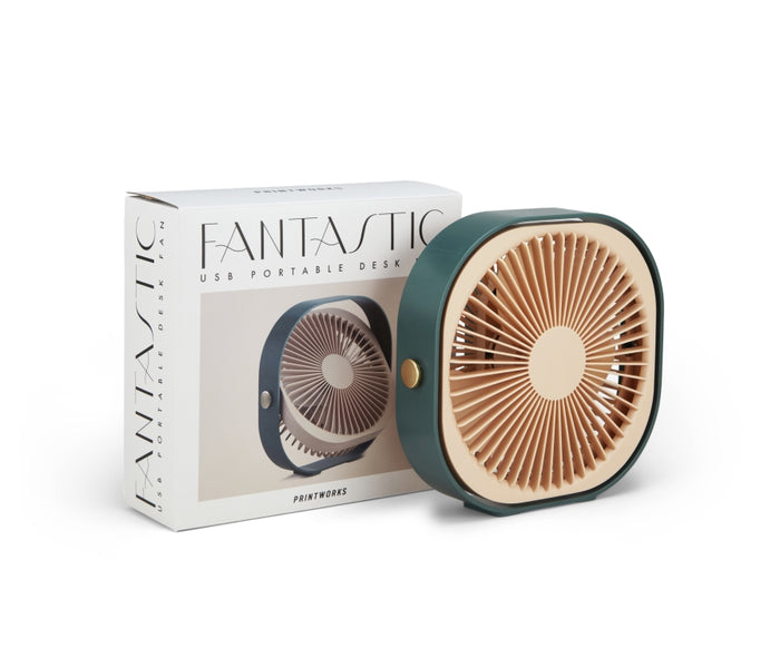 Printworks Tafelventilator - Fantastic - Groen