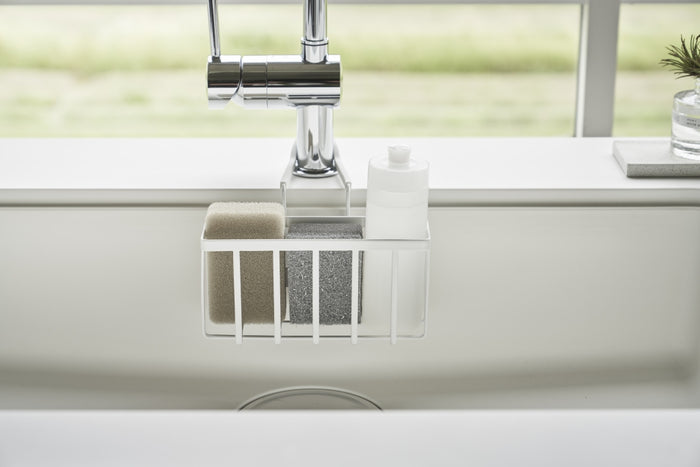 Yamazaki Hangende Gootsteenorganizer - Tower - Wit