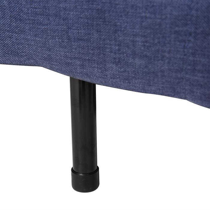 Beliani - FARRIS - Slaapbank 1-zit - Donkerblauw - Polyester