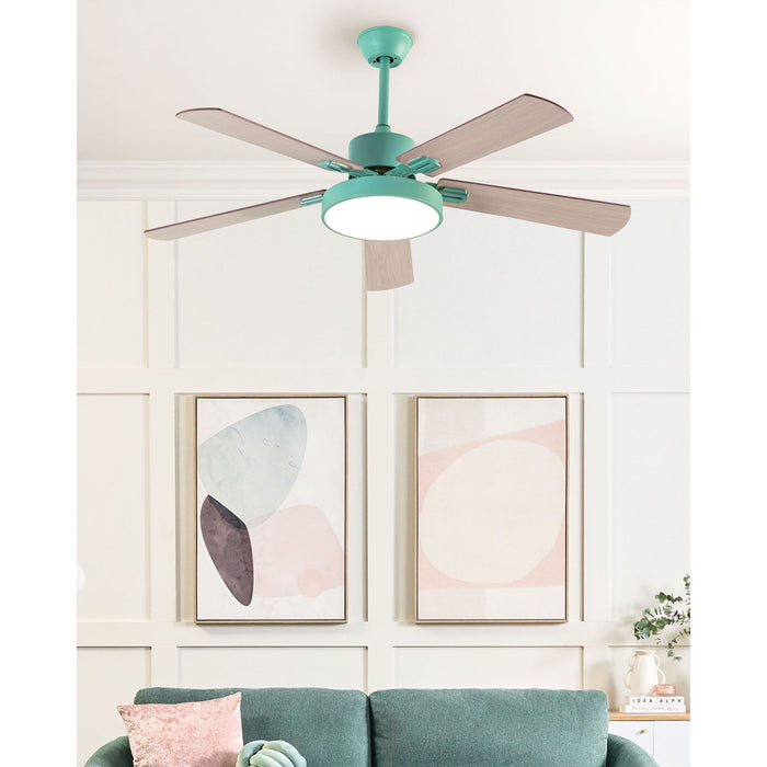 Beliani - HOBBLE - Ventilator - Mintgroen - IJzer