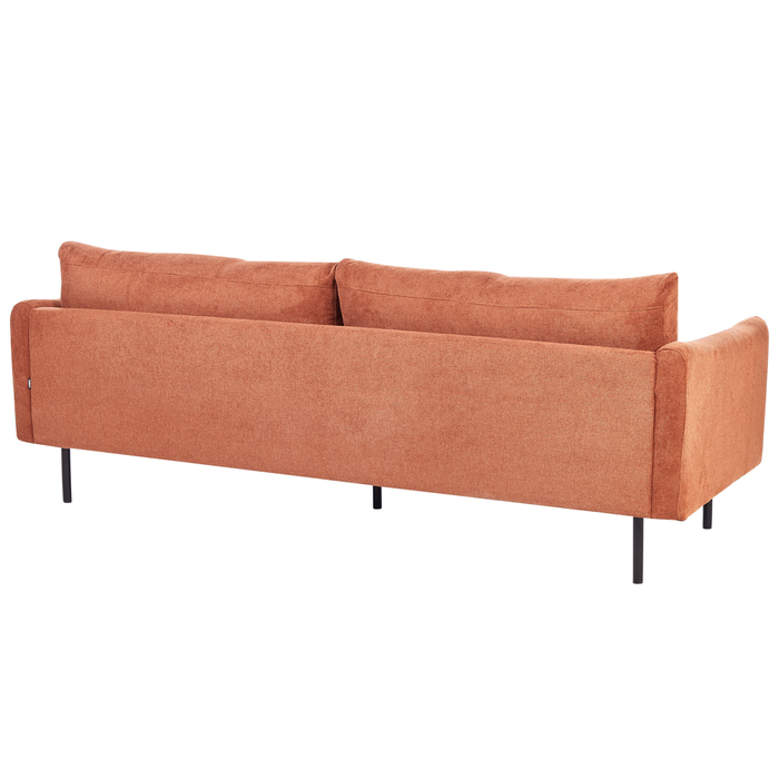 Beliani - VINTERBRO - Driezitsbank - Goudbruin - Polyester