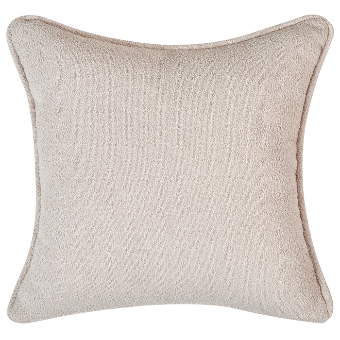 Beliani - CHEVANNES - Chaise longue - Lichtbeige - Bouclé