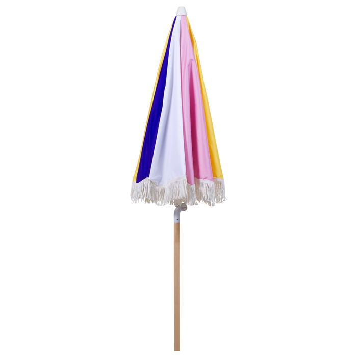 Beliani - MONDELLO - Parasol - Multicolor - Polyester