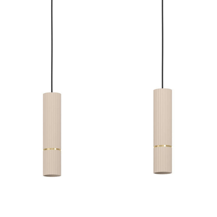 EGLO Caminia Hanglamp - GU10 - 77 cm - Zandkleur|Beige|Goud