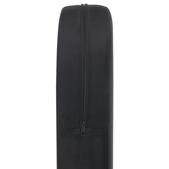 Beliani - SIRKKA - Fauteuil - Zwart - Fluweel