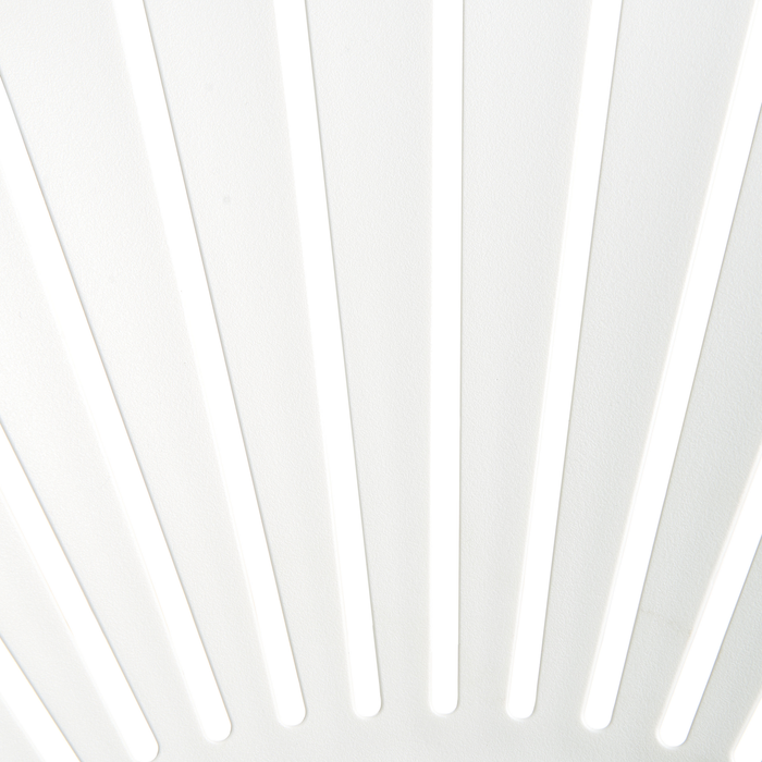 Beliani - OSTIA - Tuinstoel set van 4 - Wit - Polypropyleen