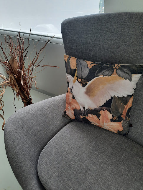 Furnilux - Set van 2 Sierkussens-45x45 cm - Tripple Bird