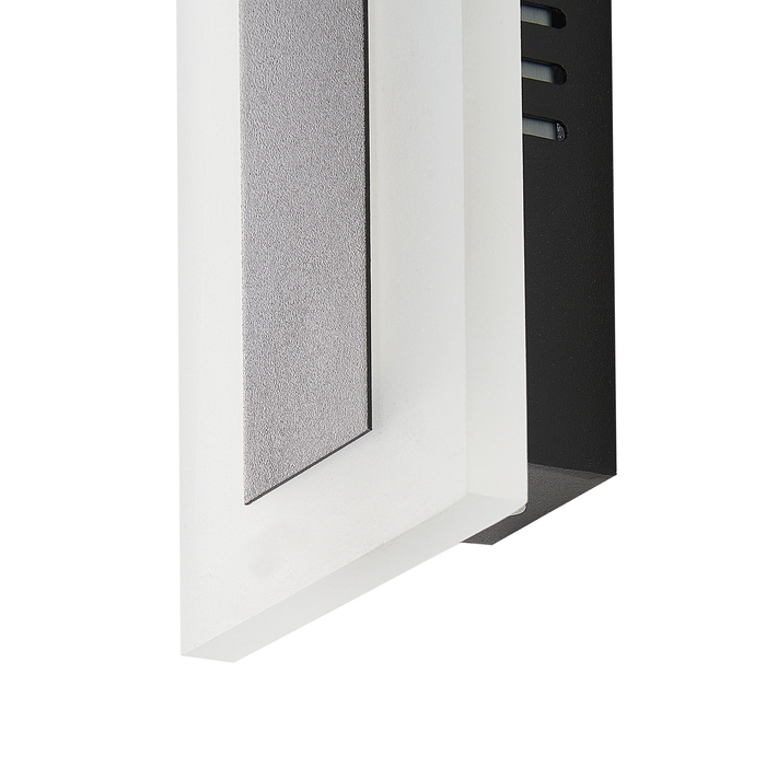 Beliani - SAVANE - Wandlamp - Zwart - 80 cm - Staal