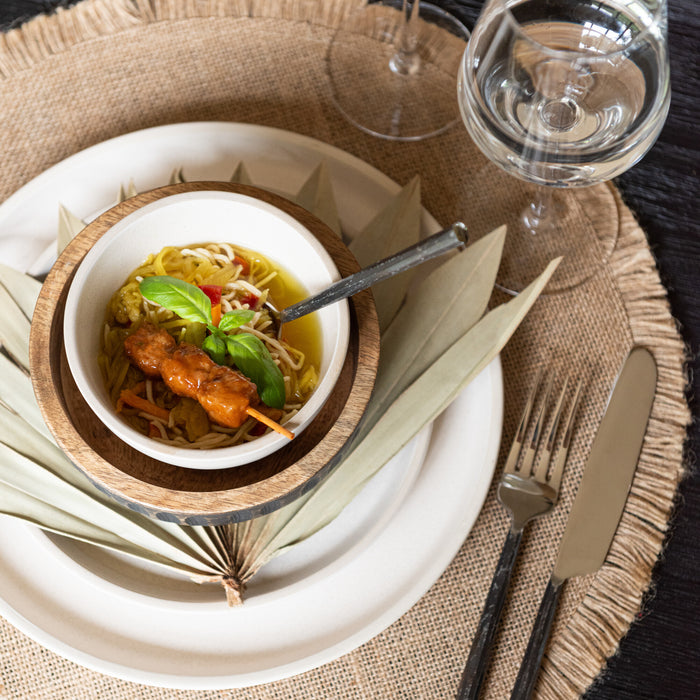 J-Line droogbloemen - gedroogde palmboom Bladeren - groen -