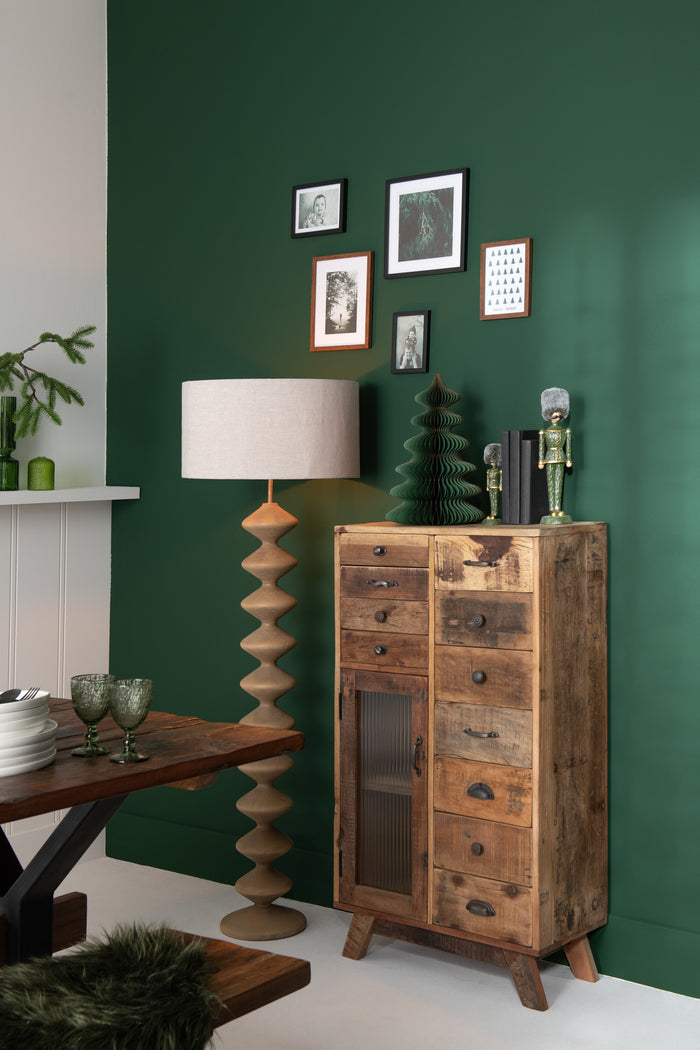 J-Line fotolijst Basic - hout - zwart - extra small - 4 stuk