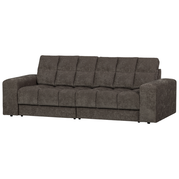 WOOOD Second Date 2-zits Bank - Vintage - Warm Grijs