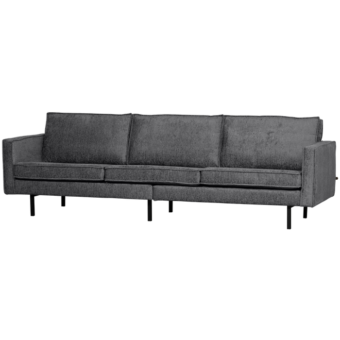 WOOOD Rodeo 3-Zits Bank - Structure Velvet - Mountain - 85x277x86