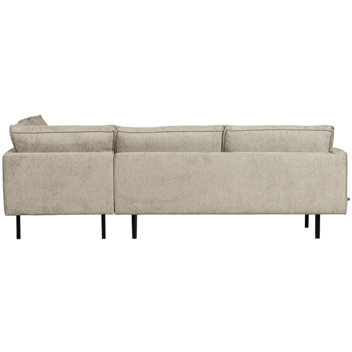 WOOOD Hoekbank Rechts Rodeo - Velvet - Wheatfield - 85x266x213