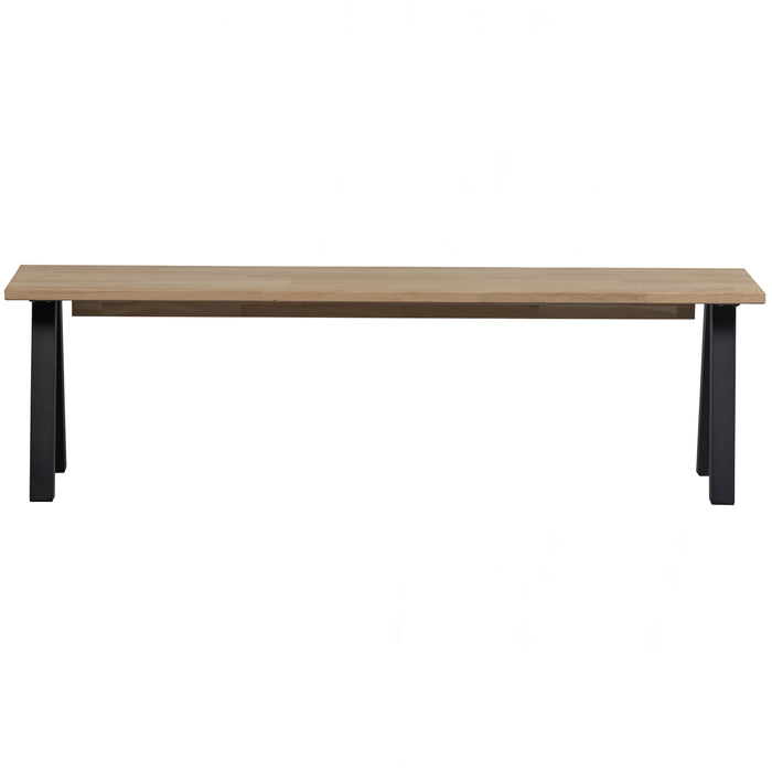 WOOOD Tablo Eetkamerbankje - Eiken - Naturel - 46x160x35