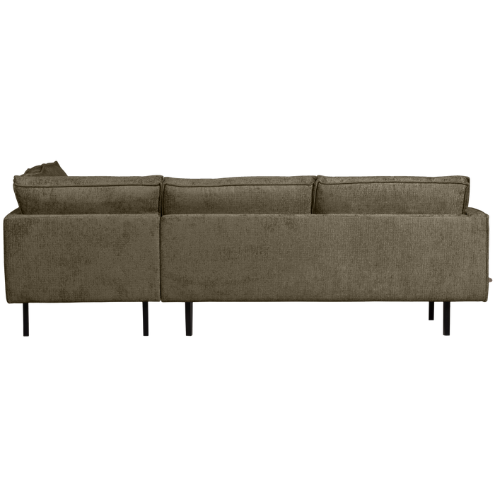 WOOOD Hoekbank Rechts Rodeo - Velvet - Bonsai - 85x266x213