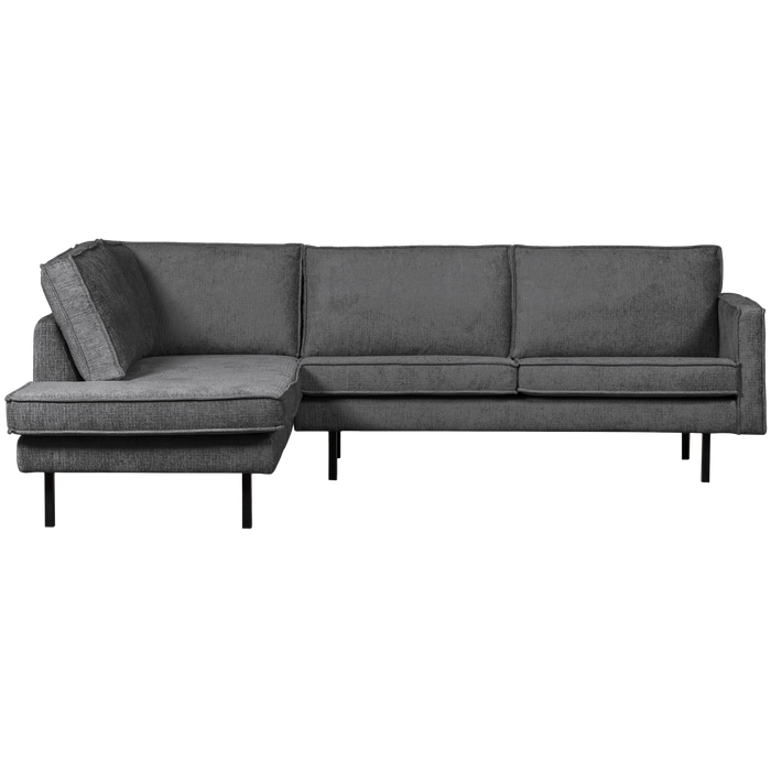 WOOOD Hoekbank Links Rodeo - Velvet - Mountain - 85x266x213